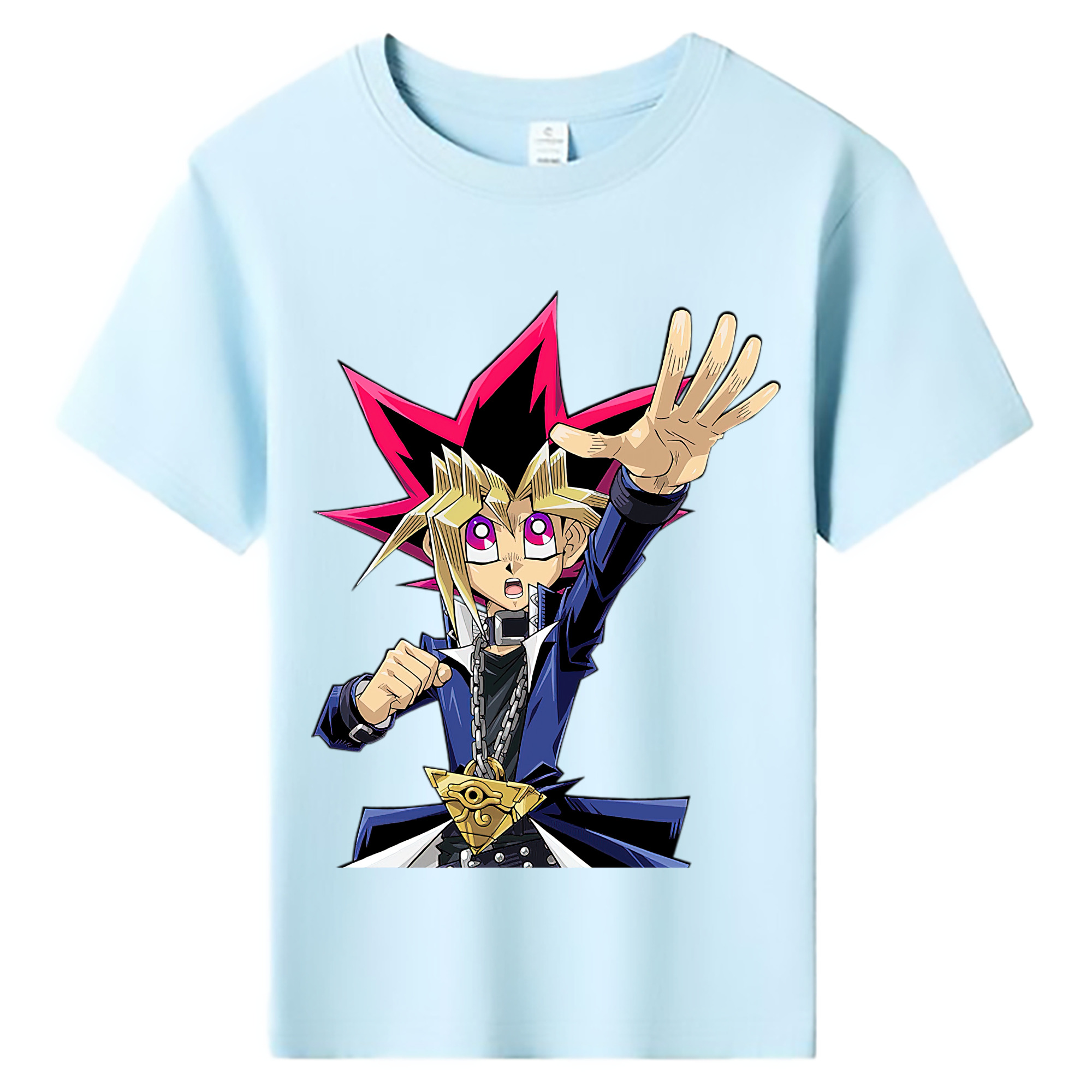 （画像用） 遊☆戯☆王 Yu-Gi-Oh! 綿100％キッズTシャツ（フロントプリント）